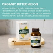 Himalaya Organic Bitter Melon for Blood Sugar Support, 660 mg, 30 Caplets