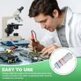thumbnail image 4 of 25 Pcs 62K Ohm Resistor, 3 Watts 5% Tolerance Metal Oxide Film Resistor Axial Lead, Flame Proof for DIY Electronic Projects Circuits Experiments, 4 of 6