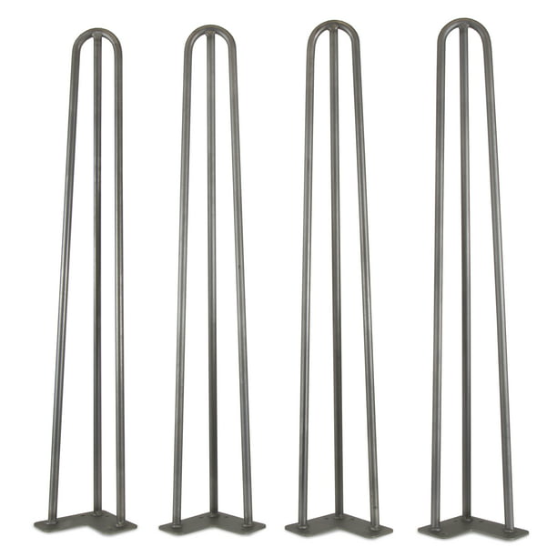 Raw Steel Hairpin Table Legs, Metal Legs To Make Table