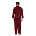 thumbnail image 4 of Inkmeso SolidNightwearSet For Men's Short Sleeve Pjs Loungewear Sets Soft Cotton Designer Sleepwear, 4 of 7