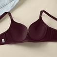 thumbnail image 5 of Ashirexll Push Up Bra, Plus Size Bras for Women, Solid Color T Shirt Bra Wireless Everyday Comfort, 5 of 6