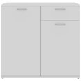 thumbnail image 5 of vidaXL Sideboard White 80x36x75 cm Engineered Wood, 5 of 5