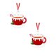 thumbnail image 2 of Adornos navideños Tarjeta de listado irregular de madera de Navidad Decoración de árbol de Navidad de madera Wmkox8yii gf6649, 2 of 8