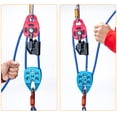 thumbnail image 4 of Polea escalada Profesional Durable Rock Climb Firma de accesorios Cojinete de carga Ascendente Equipo de elevador para deportes al aire libre Rescate Red seitruly OD019749-02, 4 of 7