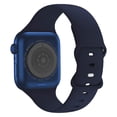 thumbnail image 5 of 6 Pack Sport Bands Compatible with Apple Watch Bands 38mm 40mm 41mm 42mm 44mm 45mm,Soft Silicone Waterproof Strap Wristbands for iWatch Series 7 6 5 4 3 2 1 SE Women Men, 5 of 8