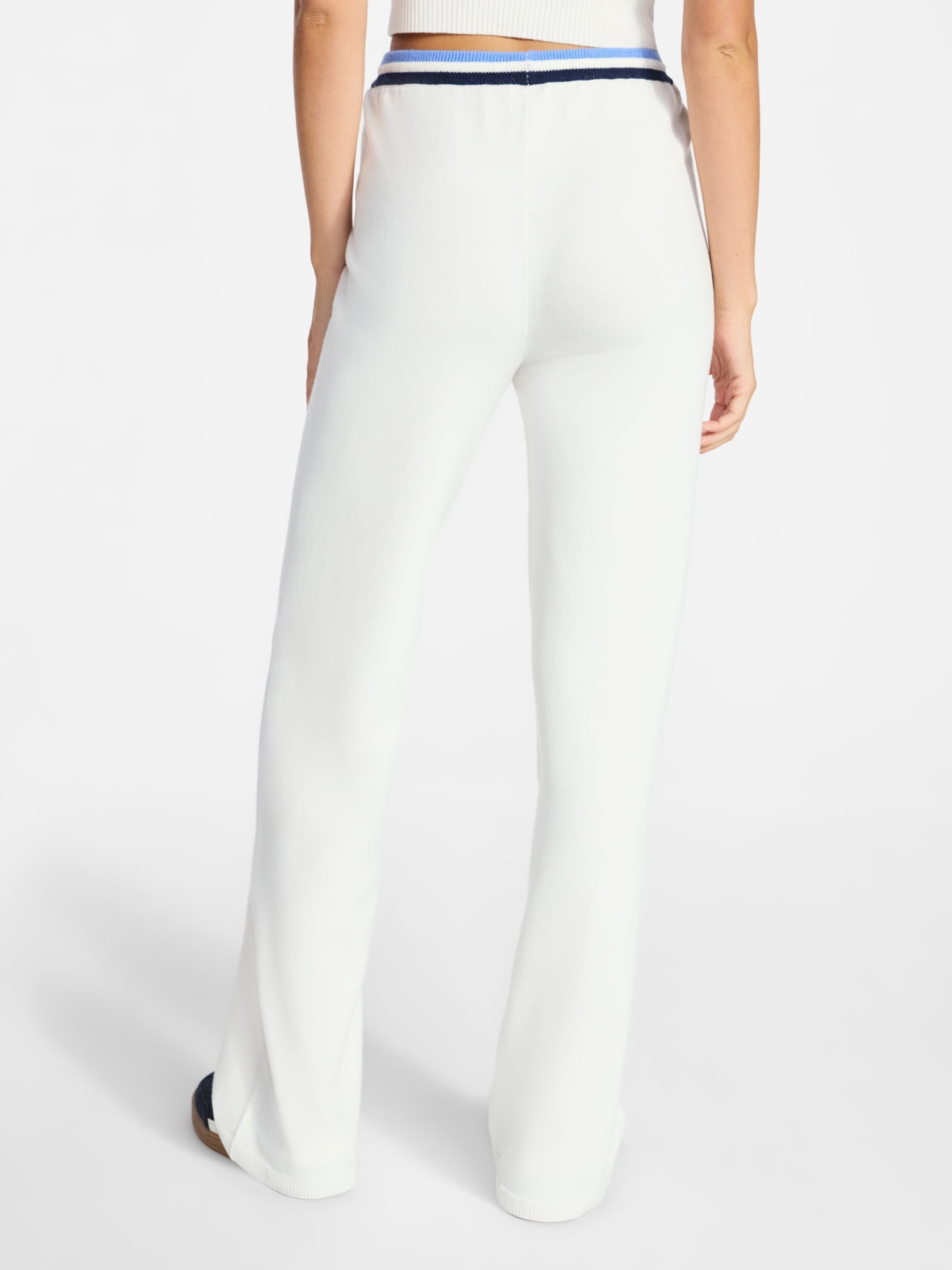 No Boundaries Wide Leg Sweater Pants, 31'' Inseam, Women's XXS-XXL