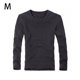 thumbnail image 2 of Jumpingount Ropa interior térmica, camiseta de moda para mantener el calor en invierno, camiseta de cuello adelgazante, camiseta informal Ropa interior Gris oscuro METRO, 2 of 6