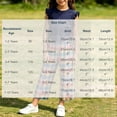 thumbnail image 3 of LJEFF Girls 2 PC Ruffle Sleeve Plaid Capri Set, Elastic Waist Lightweight Sleeveless Soft Kids Summer Outfit Navy Size 6 Years, 3 of 7