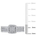 thumbnail image 3 of Everly Women's Diamond 14k White Gold Bridal Set, 3 of 8