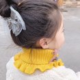 thumbnail image 6 of Daznico Warm Knitted Scarf with Lace for and Kids Winter Neck Warmer Cold Weather, 6 of 7
