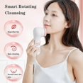 thumbnail image 3 of Facial Spin Electric Face Scrubber Deep Cleaning Skin Exfoliat Makeup Remover Facial Spa Massar, 3 of 4