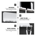 thumbnail image 2 of Shisuyan 4 Pcs Support Mural Sans Clous pour Chargement et Visualisation pour Téléphone Mobile et Tablette, 2 of 9