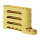 thumbnail image 2 of Refrigerator Egg Holder Transparent Slide-Out Dispenser Space Saving Kitchen Storage Rack Automatic Rolling Egg Tray Organizer for Fridge Door, 2 of 6