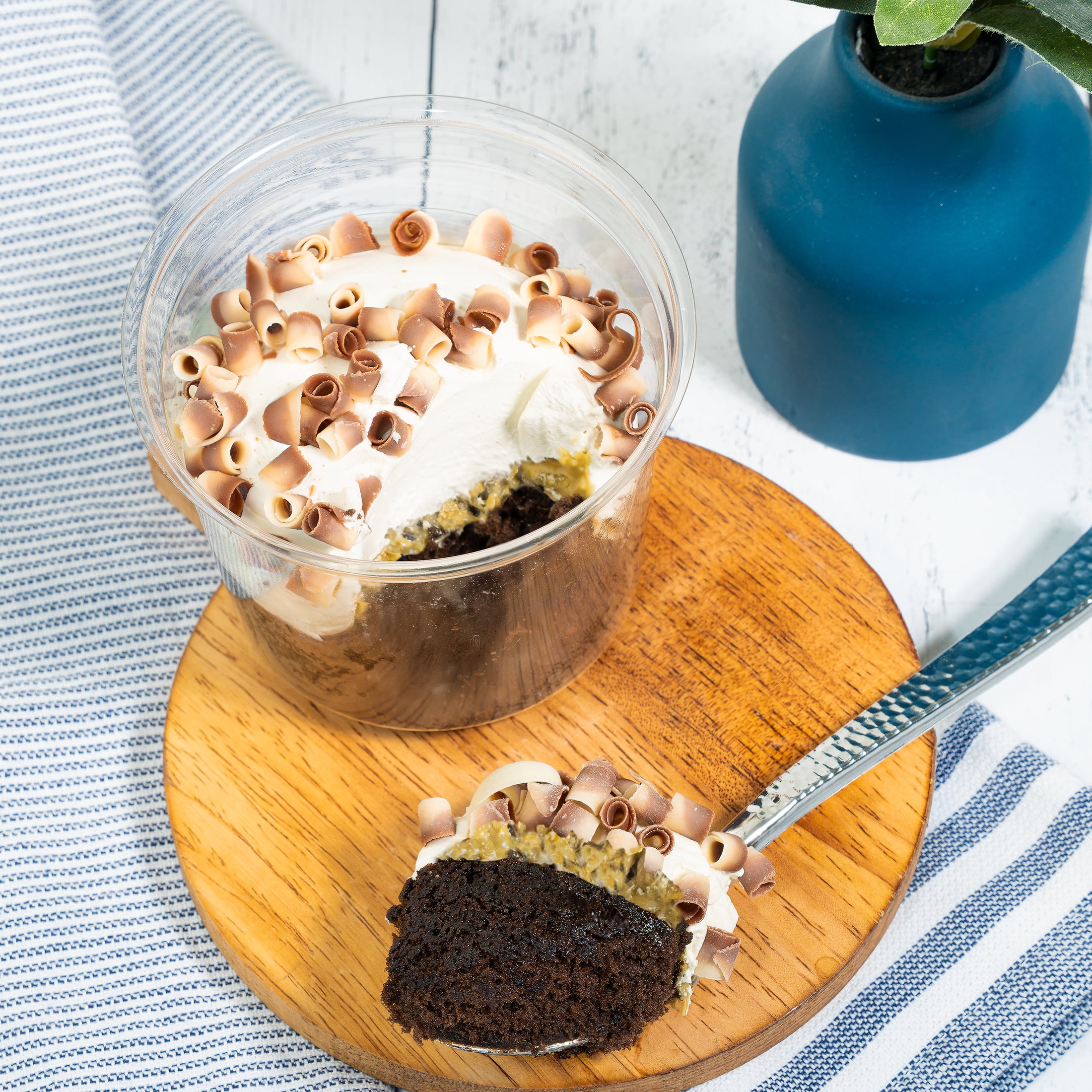 Marketside Dubai-Style Chocolate Dessert Cup with Pistachio Mousse