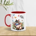 thumbnail image 5 of Siamese Celebrates Spring and Enjoys a Happy Easter 11oz Accent Two-tone Mug Cat Lover Kitten Owner Gifts Coffee Tea Cup - 02001, 5 of 5