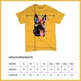 thumbnail image 5 of Tee Hunt Dean Russo German Shepherd T-Shirt Colorful Dog Best Friend Men's Tee, Yellow, Medium, 5 of 5