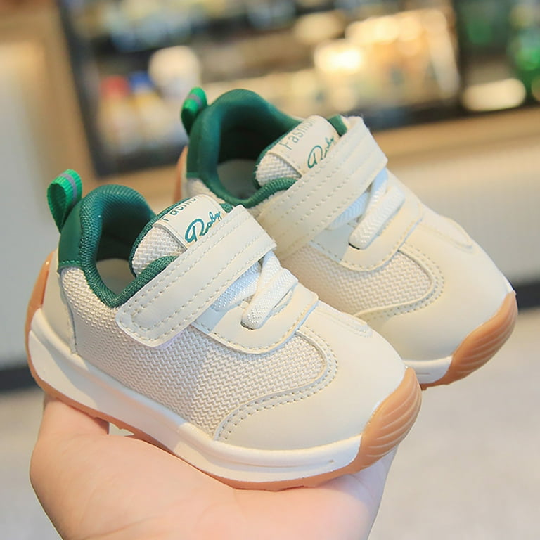 WEIYLL Shoes for Boys Girls Fashion Trend Solid Color Versatile