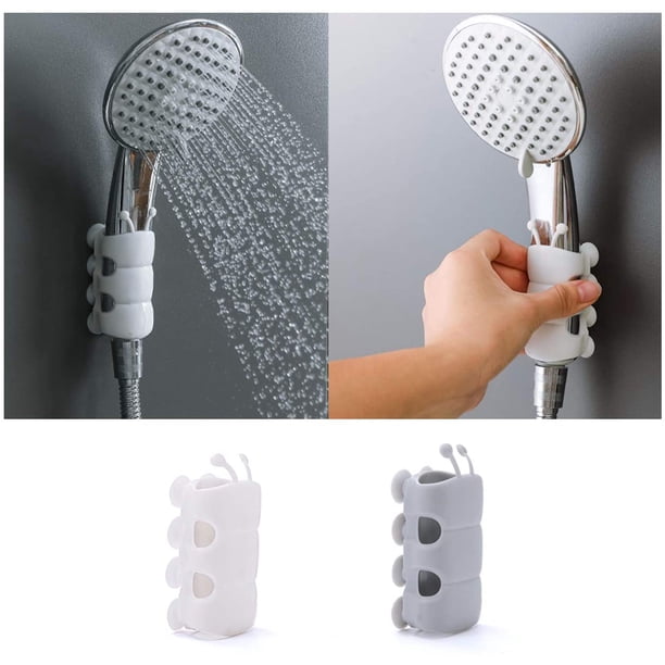 Soporte de montaje en pared con ventosa de silicona, 2 piezas, sin necesidad de perforación, para mármol, vidrio, metal y cerámica