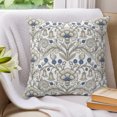 thumbnail image 3 of Pillow Covers 16x16 Set of 2, Abstract Flowers Throw Pillow Covers Decorative Couch Cushion Cover, Spring Floral Modern Art Microfiber Soft Square Pillowcases for Bedroom Living Room Sofa, 3 of 9