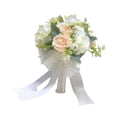thumbnail image 2 of Ramo de novia Decoración de ramo de boda Arreglos florales Mano de novia Lanzamiento de flores Estilo B, 2 of 9