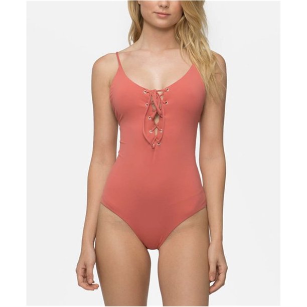 Tavik Monahan Monokini de una pieza para mujer, rosa, pequeño Tavik Monokini