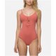 thumbnail image 1 of Tavik Monahan Monokini de una pieza para mujer, rosa, pequeño Tavik Monokini, 1 of 2