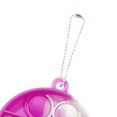 thumbnail image 3 of Silicona Push Bubble Round Llavero Puzzle Juguetes Autismo Stress Reliever (C) Ndcxsfigh libre de BPA, 3 of 8