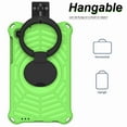 thumbnail image 4 of Kids Case for Samsung Galaxy Tab A7 Lite 8.7" T220/T225 with Pencil Holder/Multi-Function Kickstand-Handle/Shoulder Strap, Protection Duty Shockproof Silicone Cover for A7 Lite 8.7" 2021 - Green, 4 of 7