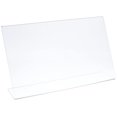 thumbnail image 1 of Azar Displays 112707 14" W x 8.5" H L-Shaped Sign Holder (10 Pack), 1 of 4