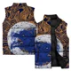 thumbnail image 4 of Chaleco de trabajo moderno y versátil para hombre, chaquetas de invierno personalizadas con estampado de guepardo para hombre, chalecos cómodos y cálidos para hombre, geniales para hombre, 4 of 5