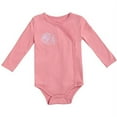 thumbnail image 4 of Clothes Baby Kimono Side Snap Onesies Girl Long Sleeve Bodysuit 6-9 Months Rose, 4 of 4