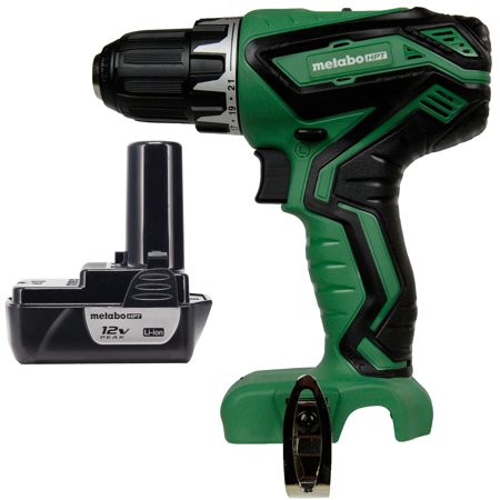 Metabo HPT 12V Lithium-Ion 3/8" Drill Driver and (1) BCL1015S Battery