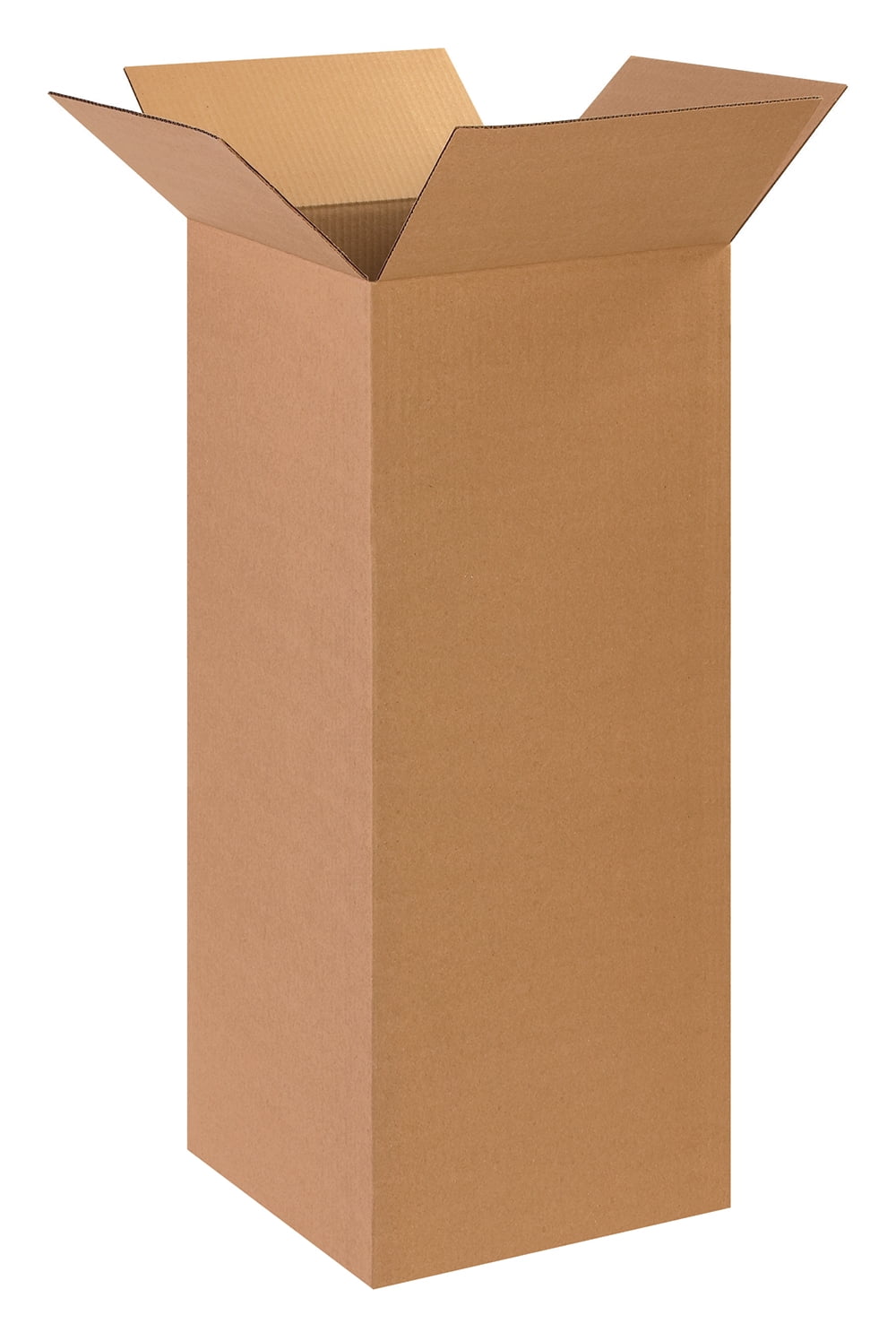 BOX USA 141430 Tall Corrugated Boxes,14"x14"x30",Kraft,PK20