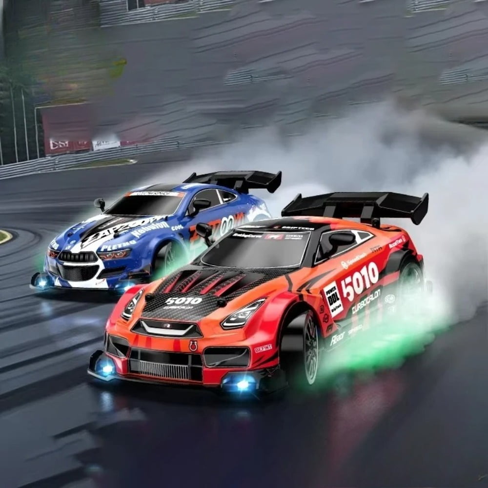 ATJIA RC Drift Car Toys Remote Control Drift Cars 2.4GHz 1:24 4WD High Speed RC Drift Car with LED Lights