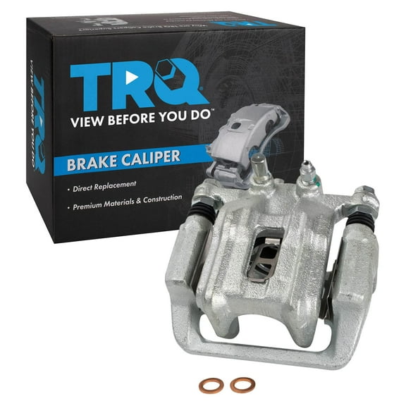 TRQ Rear Right Brake Caliper w/Bracket Passenger Side Compatible with 2005-2006 Honda CR-V