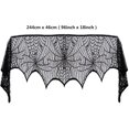 thumbnail image 1 of 3 Pcs Halloween Decorations Tablecloth Set,halloween Lace Spiderweb Tablecloth Gift, 1 of 1