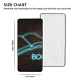 thumbnail image 2 of Zufioo Neon Sign For Books Print Coral Fleece Bath Towel 27x55 Inches, Absorbent and Quick-drying Bath Towel, Suitable for Adults and Children, 2 of 8