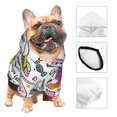 thumbnail image 3 of Balery Fun Animal with Unicorn Sudadera con Capucha para Perros Pequeños – Ropa para Mascotas, Disfraz para Perros y Gatos, Ideal para Fiestas y Cosplay-Large, 3 of 7