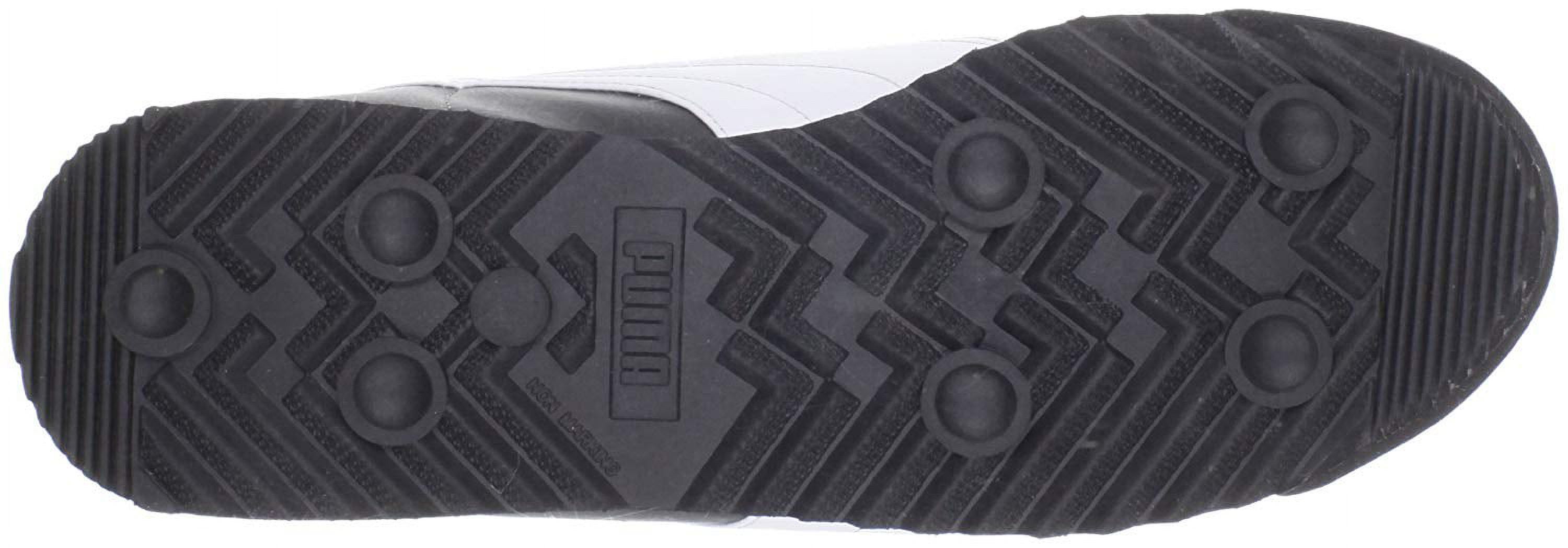 Puma Roma Basic Men's Shoes Black/White/Puma Sliver 353572-11 - image 4 of 7