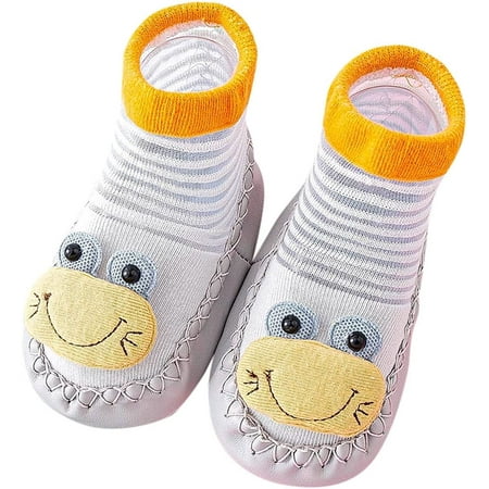 

QWZNDZGR Baby Boy Girl Breathable Cotton Outdoor Shoes Socks Sneaker Breathable Warm Soft House Shoes Socks Newborn Sock Boots