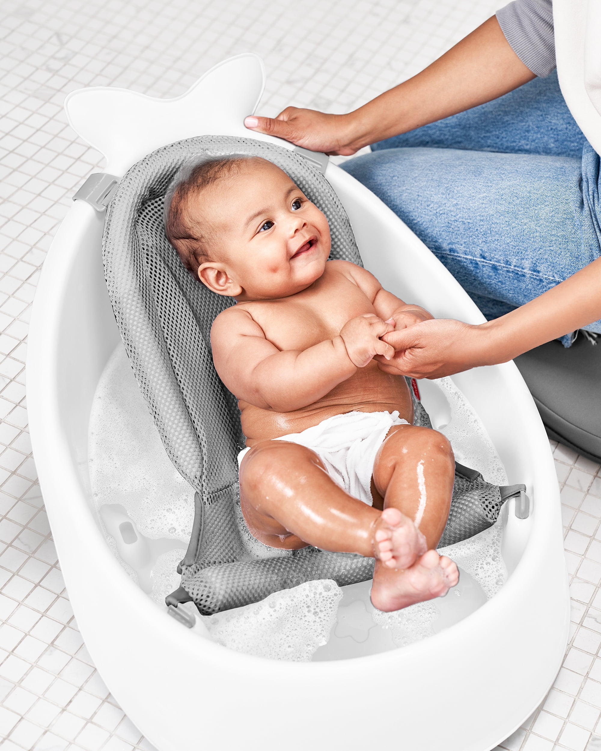 Skip Hop MOBY® Smart Sling™ 3-Stage Tub - White