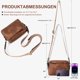 thumbnail image 3 of Bolso para teléfono móvil para hombro, bolso cruzado de piel sintética para mujer con correa ancha, bolso de hombro pequeño para mujer, bolso de hombro para teléfono móvil con bolsillo con, 3 of 5