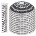 thumbnail image 1 of Gorro Kippá Tejido Judaica Zion 15 cm Algodón Gris, 1 of 2