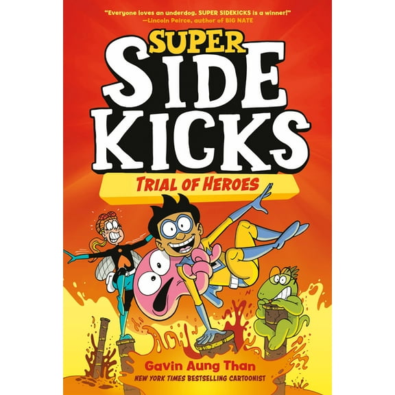 Super Sidekicks Super Sidekicks #3: Trial of Heroes: (A Graphic Novel), (Paperback)