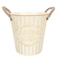 thumbnail image 4 of Iron Art Flowerpot Practical Plants Container Gardening Flower Pot with Handle, 4 of 9