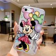 thumbnail image 1 of Funda transparente de Mickey, Minnie Mouse, Daisy, Pato Donald, Stitch para iPhone SE 2022 2020, iPhone 7, 6, 6S, 7, 8 Plus, 1 of 4
