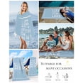 thumbnail image 5 of Blue Beach Towels Oversized Super Absorbent, Mountain Forest Tree Life Is Better at The Lake Lightweight Bath Towel Quick Dry Sets For Bathroom/Pool/Rv Camping/Beach Play/Gym Room/Picnic 31"x62", 5 of 8