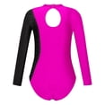 thumbnail image 2 of inhzoy Girls One Piece Shiny Sequined Long Sleeve Ballet Dance Leotard, 2 of 3
