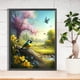 thumbnail image 2 of Pintura de diamante 5D DIY Taladro redondo completo Bosque Árboles y plantas Decoración para el hogar Hugtrwg Para estrenar, 2 of 9