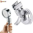 thumbnail image 6 of Spencer 1 Pack Shower Head Handset Holder Suction Cup Chrome Bathroom Wall Mount Adjustable Suction Bracket, 6 of 8